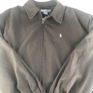 Polo by Ralph Lauren zip up jacket black medium